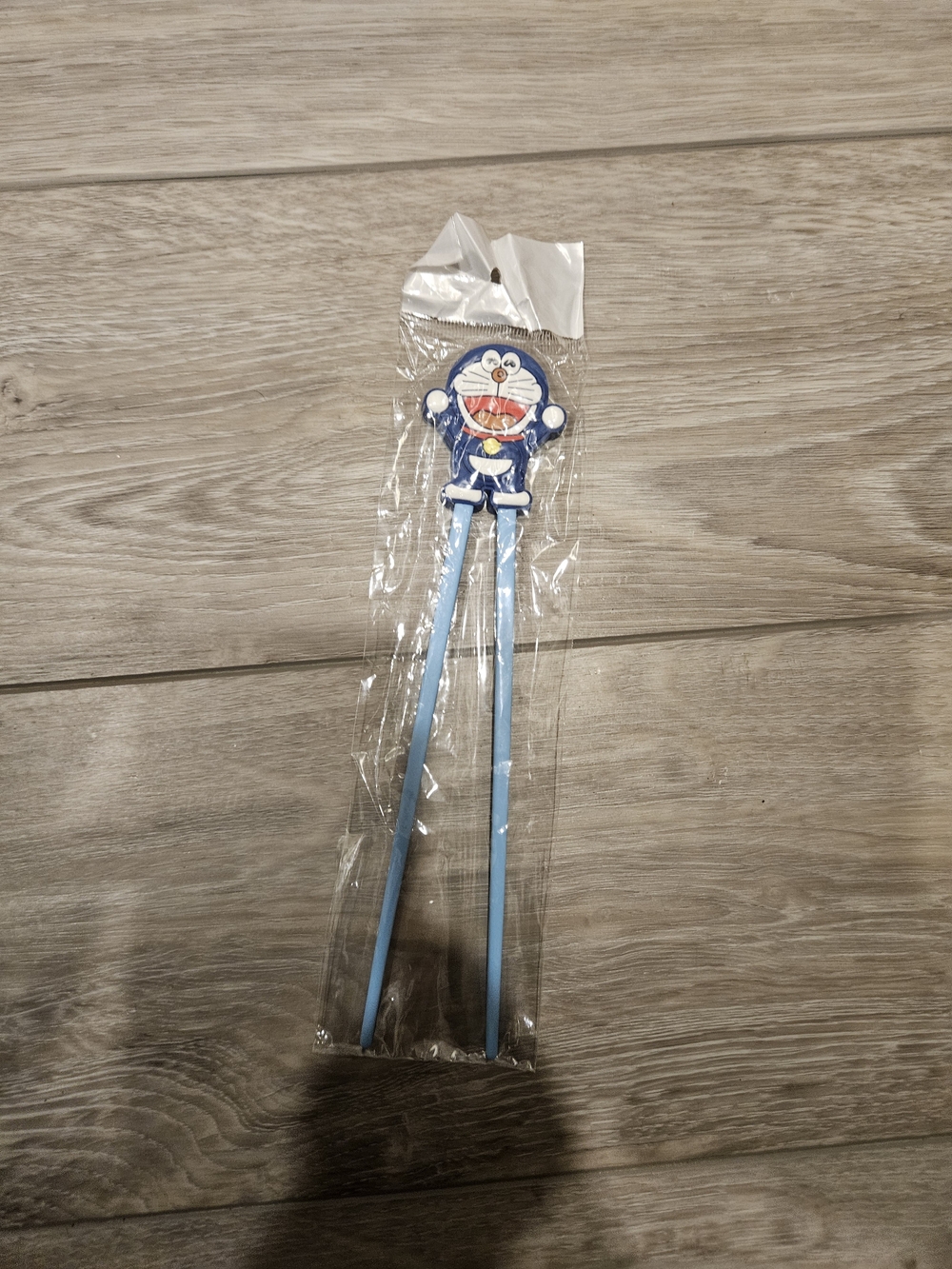 Doraemon Kids Training Chopsticks - Light Blue